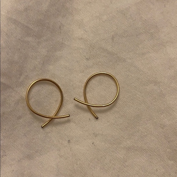 Gold colored earrings - Picture 1 of 1